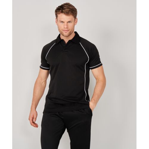 Performance Piped Polo Shirt Thumbnail